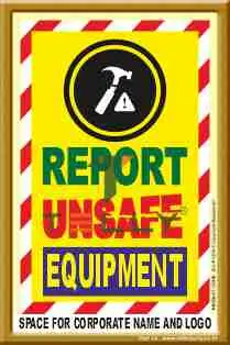 SCI-P-1214 — REPORT UNSAFE EQUIPMENT
