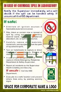 SCI-P-852 — IN CASE OF CHEMICAL SPILLS_ENGLISH