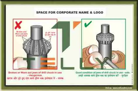 SCI-P-148 — WORN OUT JAWS OF DRILL CHUCK