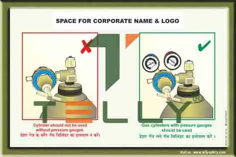 SCI-P-155 — GAS CYLINDER WITH PRESSURE GAUGES