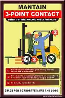 FORKLIFT SAFETY POSTERS