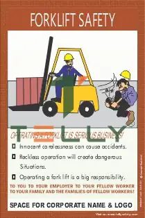 SCI-P-637 — FORKLIFT SAFETY