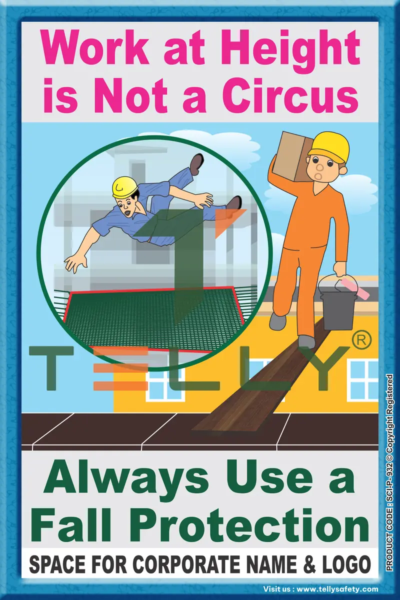 SCI-P-932 — WORK AT HEIGHT IS NOT A CIRCUS