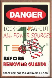 SCI-P-696 — LOCK OUT - TAG OUT