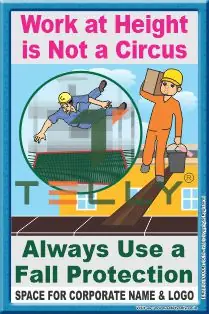 SCI-P-932 — WORK AT HEIGHT IS NOT A CIRCUS