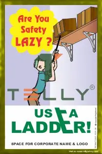 SCI-P-396 — ARE YOU SAFETY LAZY (USE LADDERS)