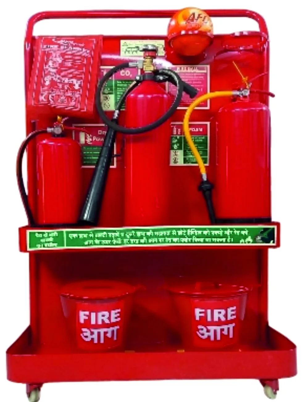 FIRE EXTINGUISHER TROLLEY